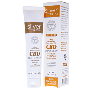 Silver Biotics CBD skin cream